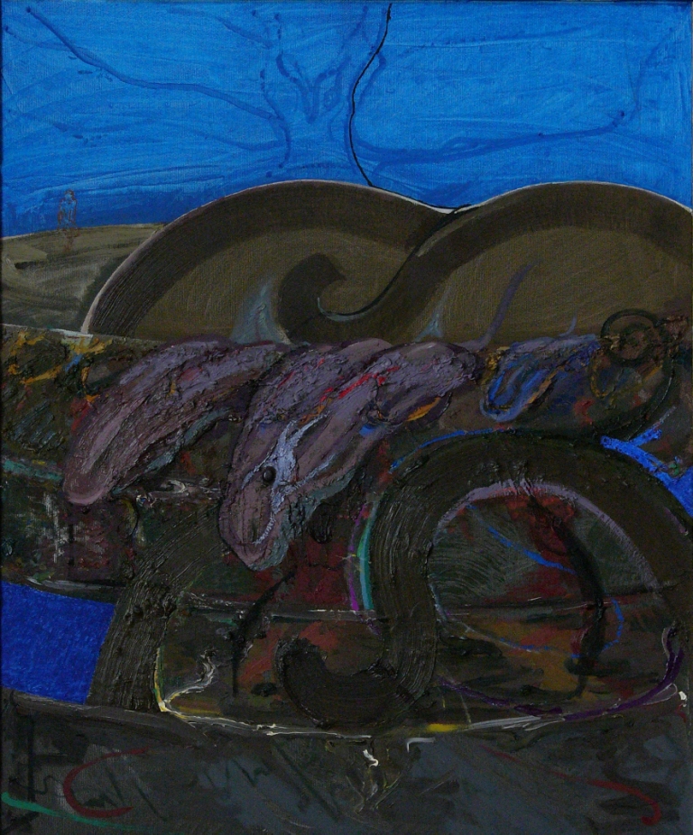 "Бросание мячей ребятам в бассейнах №2. Место где ждут Годо", 2015 - 2017. 5555